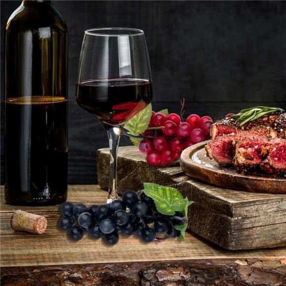 10 Pack Artificial Grapes Fake Grapes Grape Clusters Decorative Fruit Bunches - Picture 12 of 12